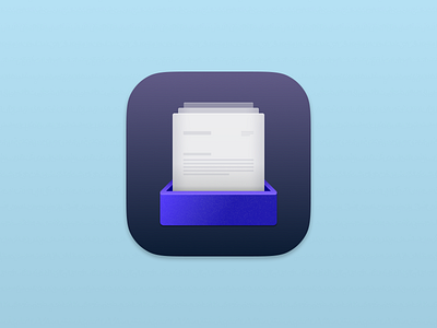 Icon – Archive App icon design iconography macos icon