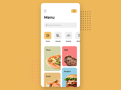 Download Menu Mockup Designs Themes Templates And Downloadable Graphic Elements On Dribbble