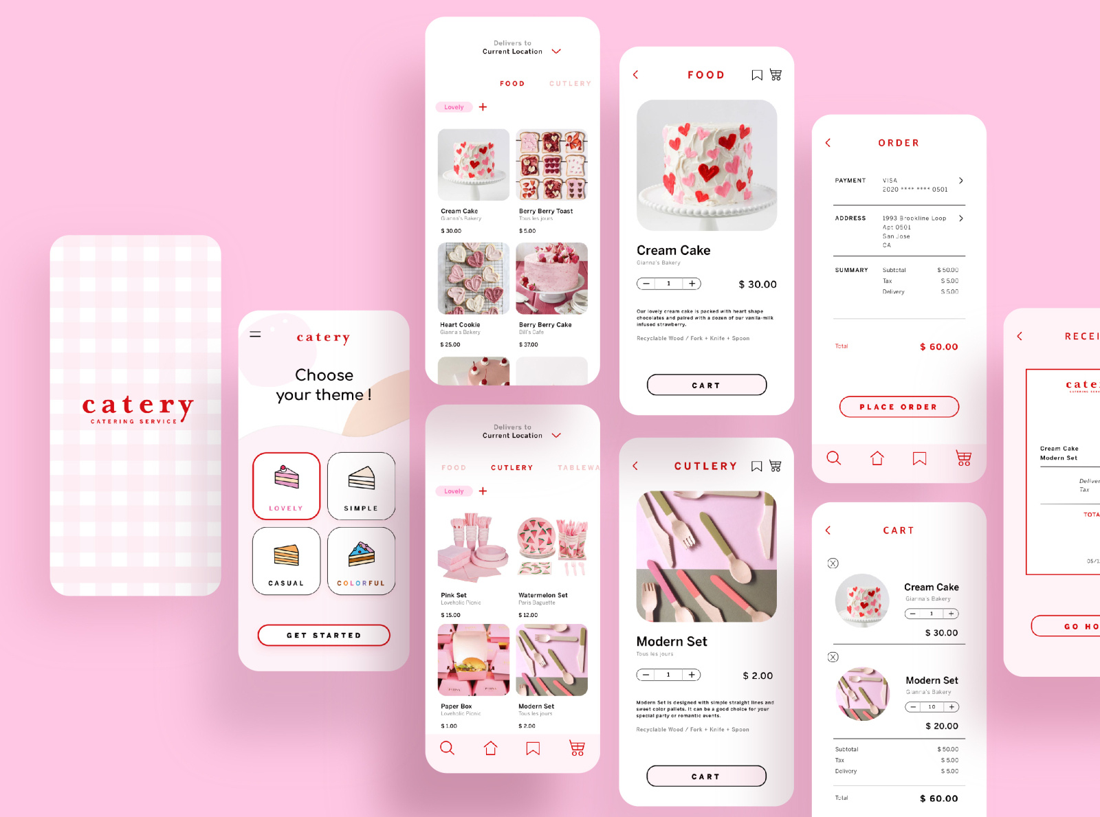 Catery by Gianna Kim on Dribbble