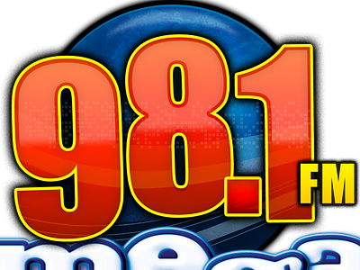Mega 98.1FM Logo logo photoshop psd