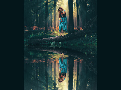 Inseparatable beauty beauty beauty photography cinematic color grading forest girl nature photo photography photoshop retouch retouching woman