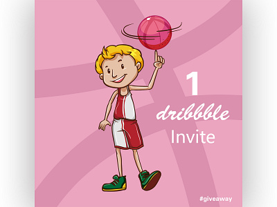 Dribbble Invite draft dribbble dribbble invite giveaway invitation invite player