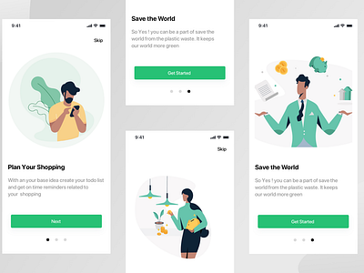 Onboarding Screens - Social App