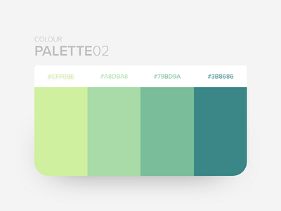 Colour Palette #02 adobe xd colour colour palette design palette