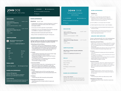 Resume Design - UpLabs Challenge adobe cv design resume ui visual design