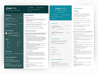 Resume Design - UpLabs Challenge