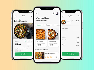 Italian Food Order App