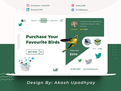 BirdsShopper- buy ur favorite bird at best price... 😍 animation app appdesign behance branding design designer dribble flat graphics graphicsdesign illustration illustrator typography ui uidesign ux uxdesign web website