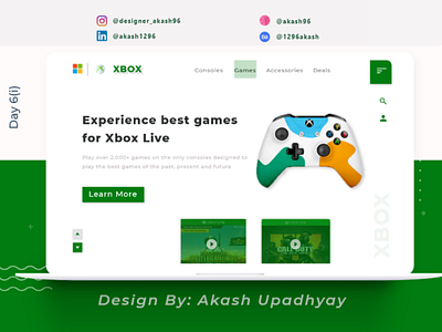 Experience best Xbox🎥🎮 games on Day mode... animation app appdesign behance branding colors design designer dribbble flat graphics graphicsdesign illustration illustrator typography ui uidesign ux uxdesign website