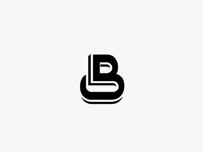 B+0=logo b clean graphic letter logo monogram zero