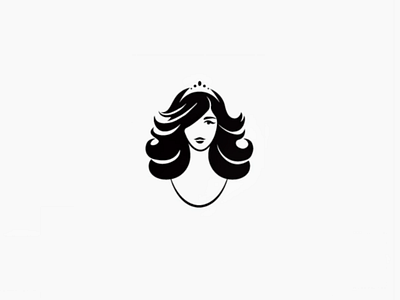 She's a Lady beauty black design fashion illustration lady logo princess simplicity