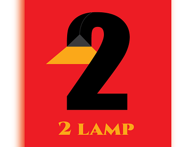 2 lamp concept logo adobe illustrator design illustration logo