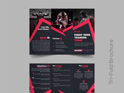 Gym Trifold Brochure