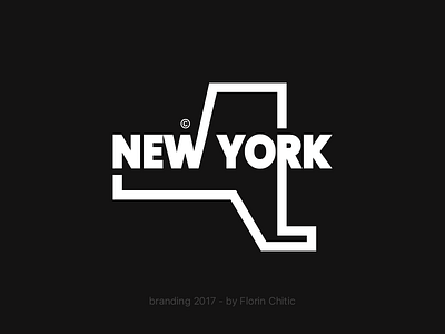 New York USA State Branding