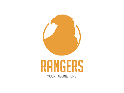 Rangers Logo Design eagle kids nature rangers travel