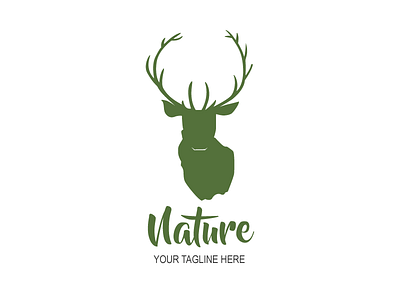 Nature Logo Design animal brand creative green logo nature