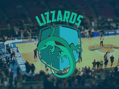 LIZZARDS Brand Concept basketball brand concept design illustration lizzard