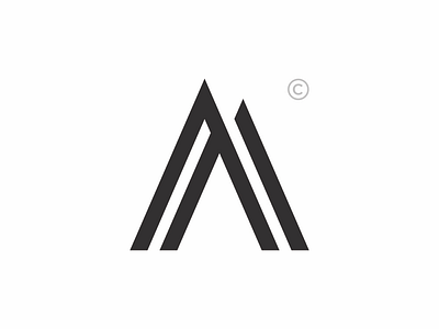 aa monogram exploration aamonogram brand branding concept creative design lineart logo monogram trademark typography