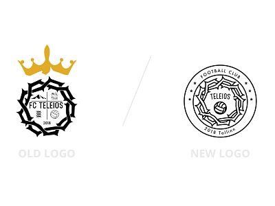 Old and new logo branding design designer graphic graphicdesign illustrator logo logodesign photoshop typography
