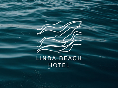 Beach Hotel logo idea beach branding hotel hotel logo illustrator logo logodesign photoshop sea typography vector
