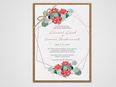 Wedding invitation adobe photoshop branding design designer graphicdesign invitation invitation design painting photoshop typography wedding wedding invitation