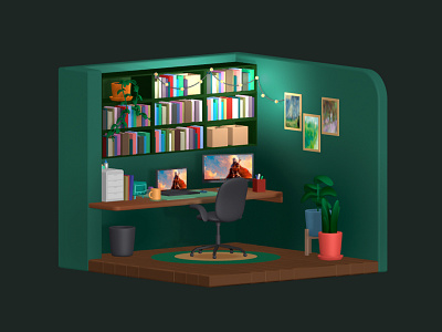 Tiny Room - Desk