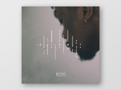 Single cover art. Bittersweet — Boyo. cover art cover arts cover artwork