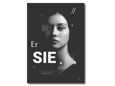 Poster design "Deutsch" branding design editing graphic design graphic design brand illustration image editor logo minimal minimalist minimalist poster minimlist photo photoshop poster posterdesign resume solonskyi swiss design typography