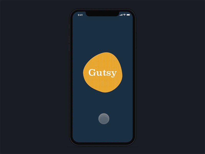 Gutsy Recipe App - Personalized Quiz Prototype