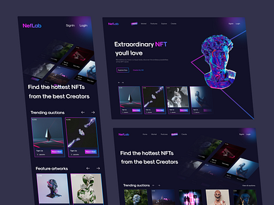 NFT Marketplace Website