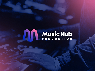 Music Hub Production - logo and branding