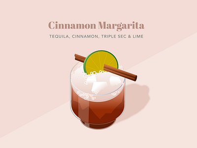 Smokey margarita vector illustration