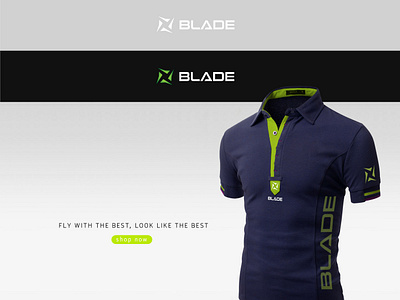 Blade | Apparel Concept apparel brand clean clothing design logo mockup