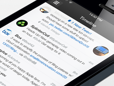 Tweetbot iOS7 - Timeline