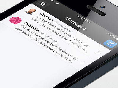 Tweetbot iOS7 - Messages ios7 messages tweetbot