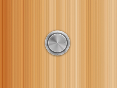 Dial chrome control dial ui wood