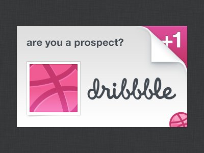 Dribbble Invite 1