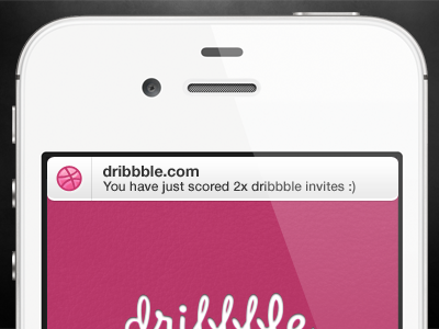 Dribbble Invite 3