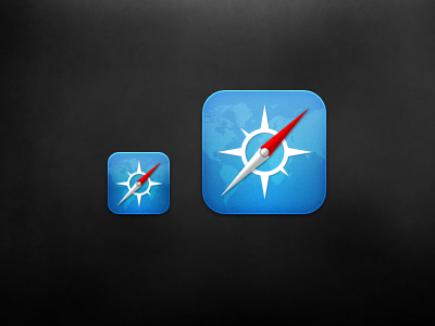 iOS Safari Icon icon ios safari