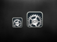 Get Iphone Settings Icon Png Black And White Pics