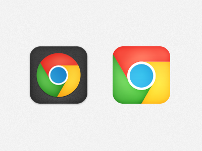 iOS Chrome Icon chrome icon ios