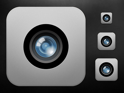 iOS Camera Icon - Scaled