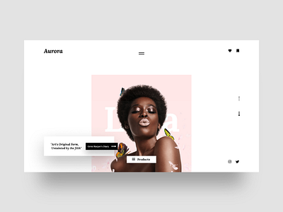 Aurora ui ux web web inspiration