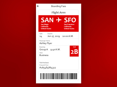 Boarding Pass