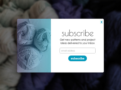 Subscribe Screen daily 100 daily ui daily ui 026 daily ui challenge design ui user interface ux