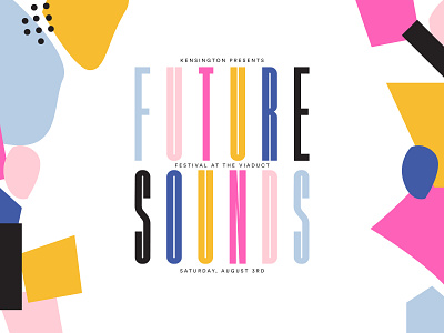 Future Sounds Festival art direction branding creative direction design festival festival branding music music festival typography