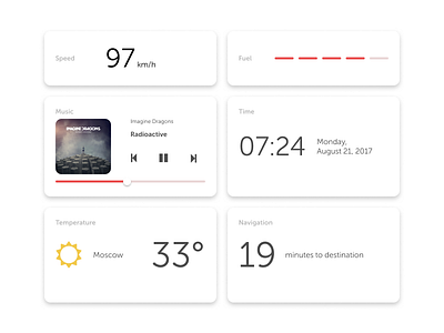 Daily UI #034 – Car Interface