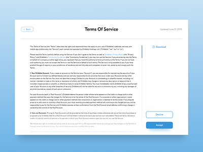 Daily UI #089 – Terms Of Service dailyui dailyuichallenge designui figma interface terms terms of service ui uidesign ux uxdesign