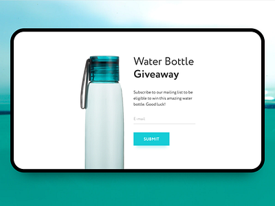 Daily UI #097 – Giveaway