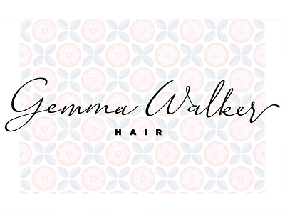 Gemma Walker Hair after effects animated logo animation brand branding brush pen calligraphy design hair dresser hairdresser hand drawn hand lettering lettering logo logo design motion motiongraphics typography